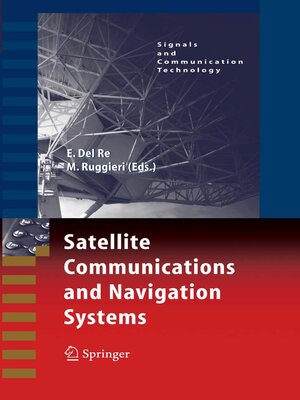 cover image of Satellite Communications and Navigation Systems